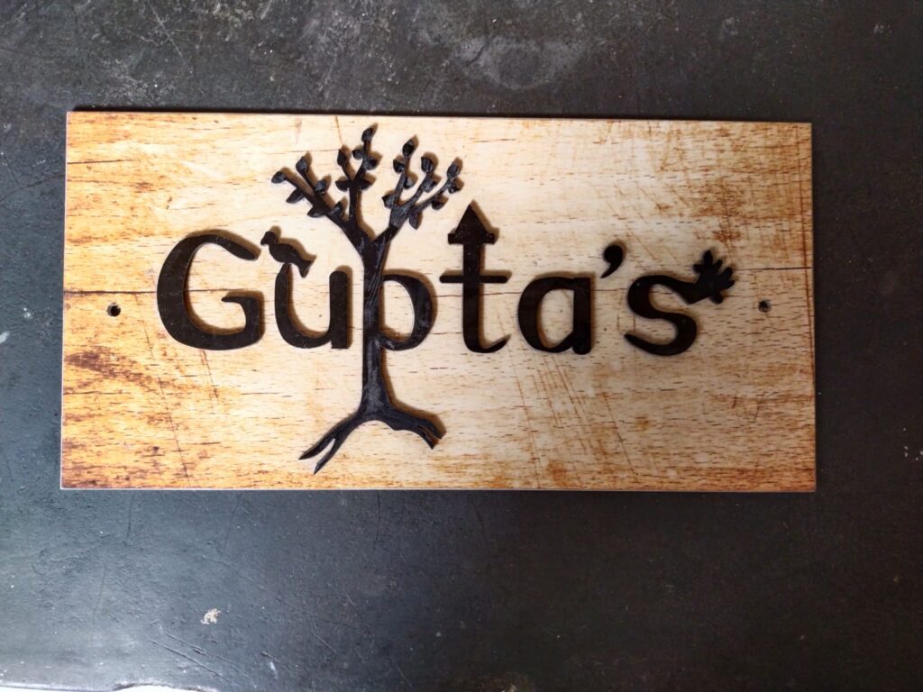 Gupta Name Plate