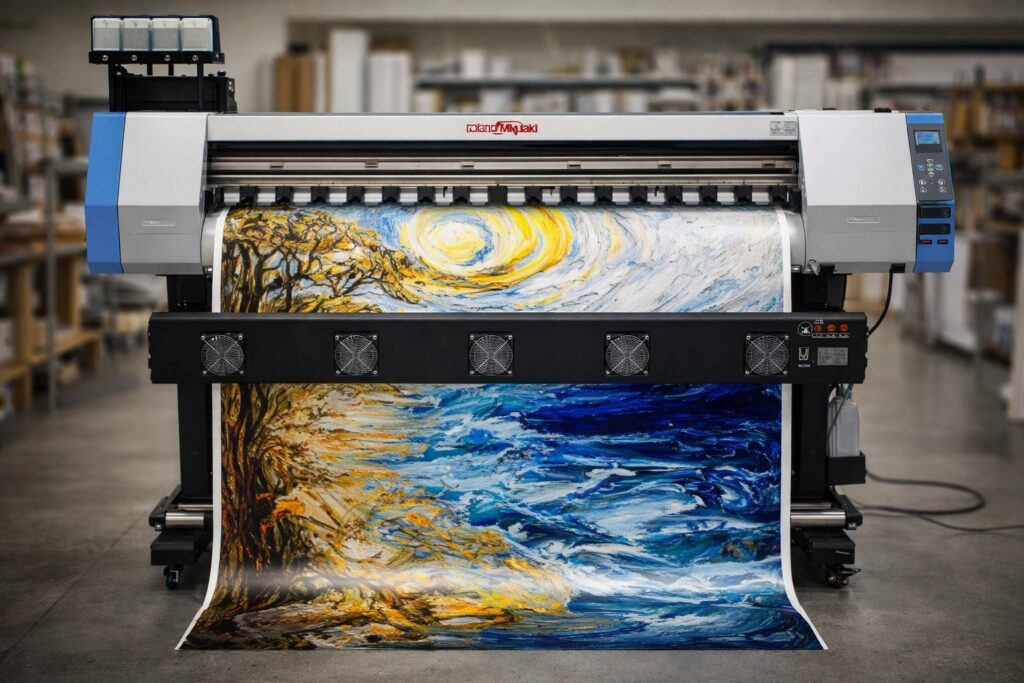 flex poster printing machine